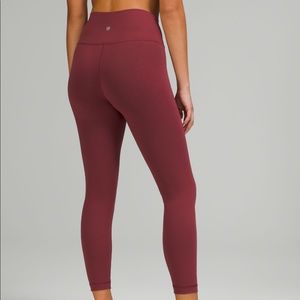 Lululemon Wunder Under HR Tight 25”- size 2